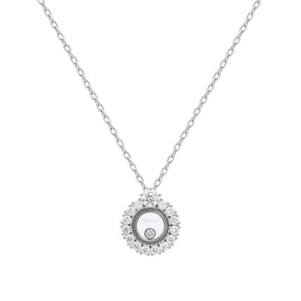 799466-1701 |Buy Online Chopard Joaillerie White Gold Diamond Pendant 