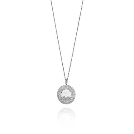 799470-1501 |Buy Online Chopard Joaillerie White Gold Diamond Pendant 