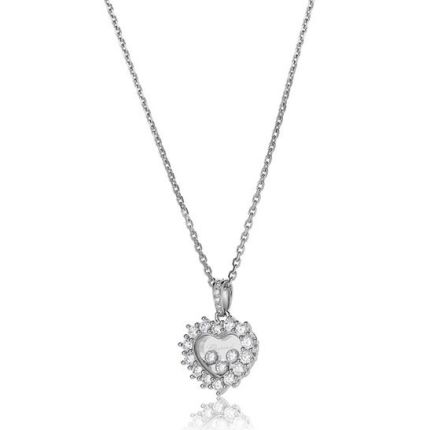 799510-1001 |Buy Online Chopard Joaillerie White Gold Diamond Pendant 