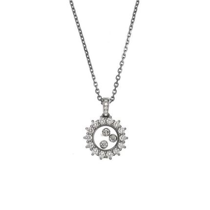 799515-1001 |Buy Online Chopard Joaillerie White Gold Diamond Pendant 