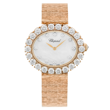 10A385-5106 | Chopard L’heure Du Diamant Oval Automatic 34.5 mm watch. Buy Online