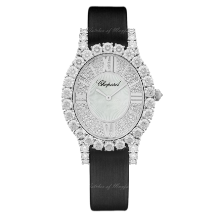 139383-1201 | Chopard L'heure Du Diamant Oval Medium 40 x 34.1 mm watch. Buy Online