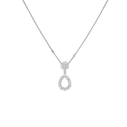 799067-1001 |Buy Chopard L'Heure du Diamant White Gold Diamond Pendant