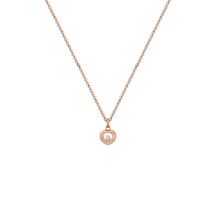 799006-5001 | Buy Online Chopard Miss Happy Rose Gold Diamond Pendant