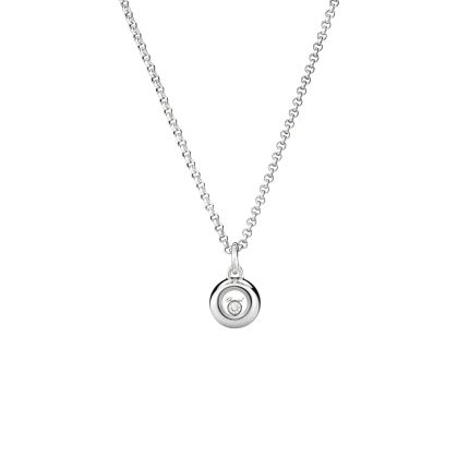 799010-1001 | Buy Online Chopard Miss Happy White Gold Diamond Pendant