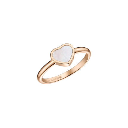 82A086-5311 | Buy Chopard My Happy Hearts Rose Gold Pearl Ring Size 54