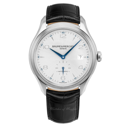 10052 | Baume & Mercier Clifton Stainless Steel 41mm watch | Buy Online