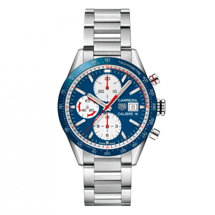 CV201AR.BA0715 | Tag Heuer Carrera Calibre 16 Day Date 41 mm watch. Buy Online