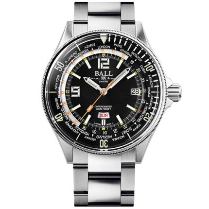 DG2232A-SC-BK | Ball Engineer Master II Diver Worldtime Automatic 42 mm watch | Buy Now