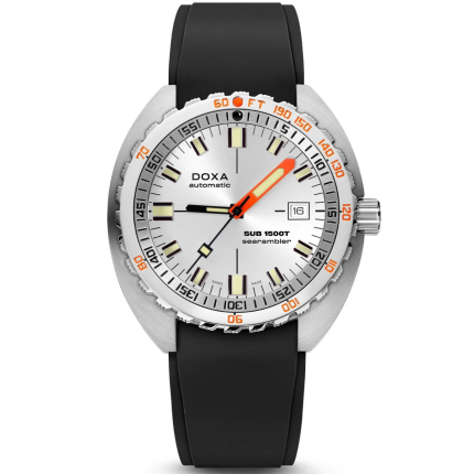 883.10.021.20 | Doxa Sub 1500T Searambler Date Automatic 45 mm watch. Buy Online