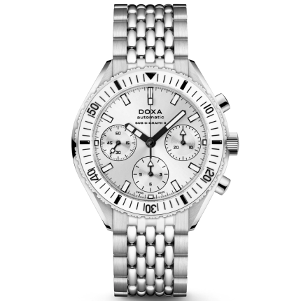 797.10.011W.10 | Doxa Sub 200 C-Graph II Whitepearl Chronograph Automatic 42 mm watch. Buy Online