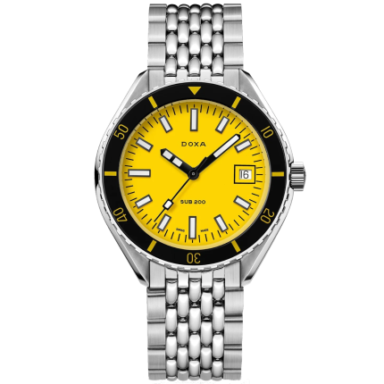 799.10.361.10 | Doxa Sub 200 Divingstar Date Automatic 42 mm watch. Buy Online