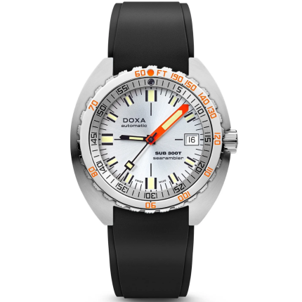 840.10.021.20 | Doxa Sub 300T Searambler Date Automatic 42.5 mm watch. Buy Online