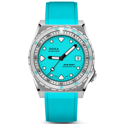 862.10.241.25 | Doxa Sub 600T Aquamarine Date Automatic 40 mm watch. Buy Online