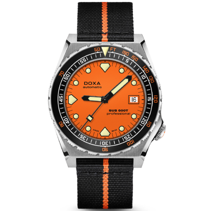 861.10.351.34-N | Doxa Sub 600T Professional Nato Date Automatic 40 mm watch. Buy Online