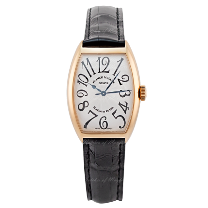 5850 (SC) 5N WH BL | Franck Muller Cintree Curvex 45 x 32 mm watch. Buy Online