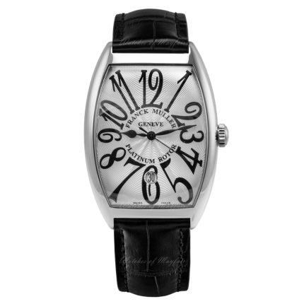 6850 B SC DT V AL AC | Franck Muller Cintree Curvex 34 x 47 mm watch.