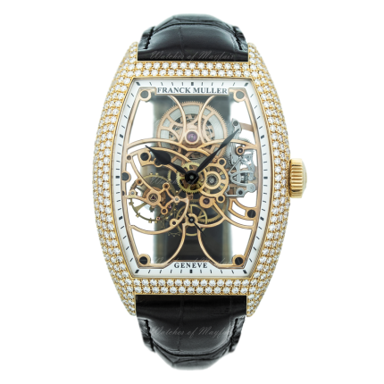 8880B SC SQ TD SKELETON.RG | Franck Muller Cintree Curvex Skeleton