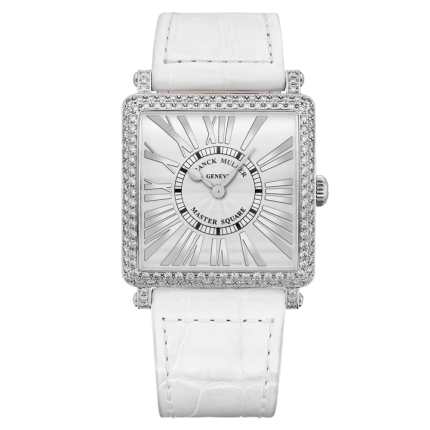 6002 MB QC REL (RD) AC WH WH | Franck Muller Master Square 33 x 41 mm watch. Buy Online