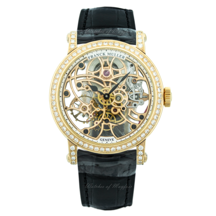 7039 B SC SQ TD SKELETON.RG | Franck Muller Round Skeleton 45 mm watch