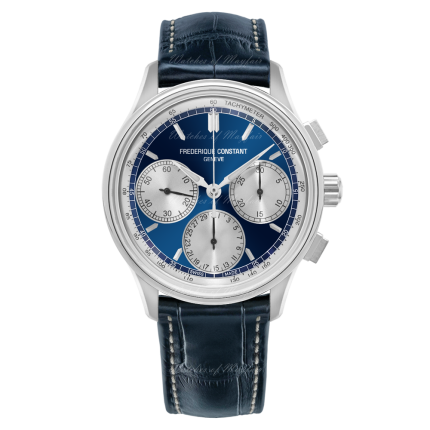 FC-760NS4H6 | Frederique Constant Flyback Chronograph Manufacture Steel 42 mm watch. Buy Online