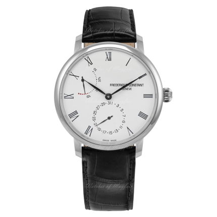 FC-723WR3S6 | Frederique Constant Slimline Power Reserve 40 mm watch. Buy Online