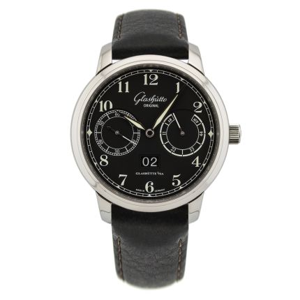 100-14-07-02-07 | Glashutte Original Senator Observer Steel 44 mm watch. Buy Online