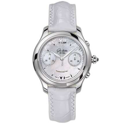 1-39-34-12-02-44 | Glashutte Original Lady Serenade Lady Serenade Chronograph Steel 38 mm watch. Buy Online