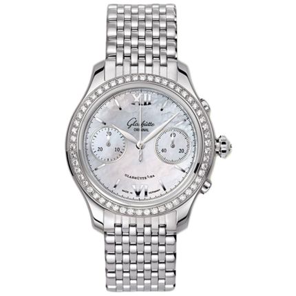 1-39-34-12-12-14 | Glashutte Original Lady Serenade Lady Serenade Chronograph Steel 38 mm watch. Buy Online