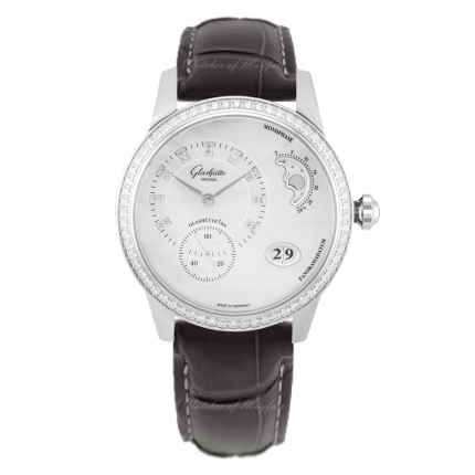 1-90-12-01-12-02 | Glashutte Original PanoMatic Luna Steel 39.4 mm watch. Buy Online