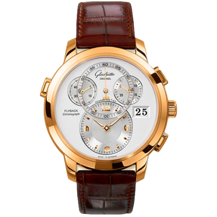 1-95-01-31-11-05 | Glashutte Original PanoMaticChrono XL Rose Gold watch. Buy Online