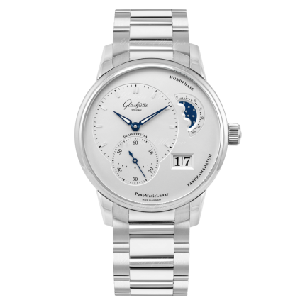 1-90-02-42-32-24 | Glashutte Original PanoMaticLunar Steel 40 mm watch. Buy Online