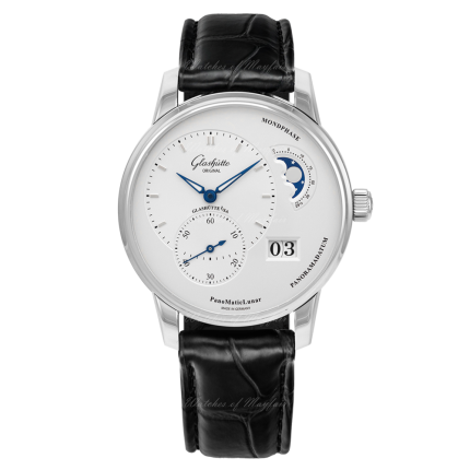 1-90-02-42-32-01 | Glashutte Original PanoMaticLunar Steel 40 mm watch. Buy Online