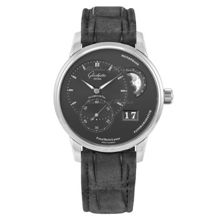 1-90-02-43-32-05 | Glashutte Original PanoMaticLunar Steel 40 mm watch. Buy Online