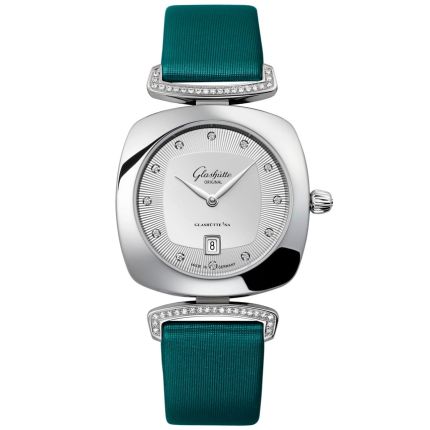 1-03-01-10-12-02 | Glashutte Original Pavonina Steel 31 x 31 mm watch. Buy Online