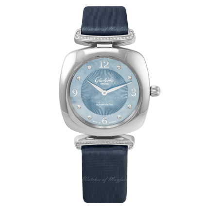 1-03-02-06-12-34 | Glashutte Original Pavonina Steel 31 x 31 mm watch. Buy Online