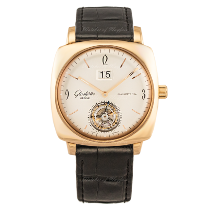 1-94-12-01-01-04 | Glashutte Original Sixties Square Tourbillon Rose Gold watch. Buy Online