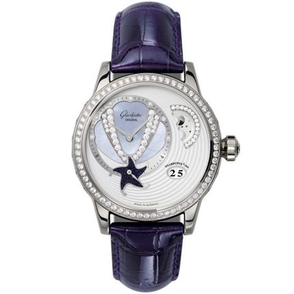 1-90-02-61-61-04 | Glashutte Original The Star Sea Shell White Gold 39.4 mm watch. Buy Online