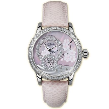 1-90-00-04-04-04 | Glashutte Original The Star Spring Blossom White Gold watch. Buy Online