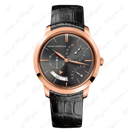 49538-52-231-BK6A | Girard-Perregaux 1966 Annual Calendar and Equation of Time watch. Buy Online