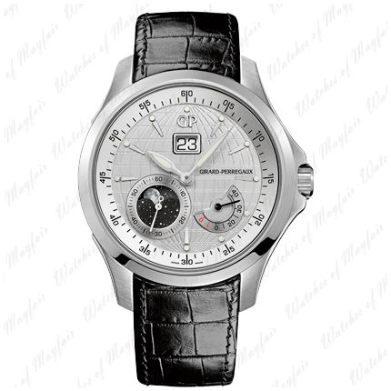 49650-11-132-BB6A | Girard-Perregaux Traveller Moon Phases Large Date watch. Buy Online