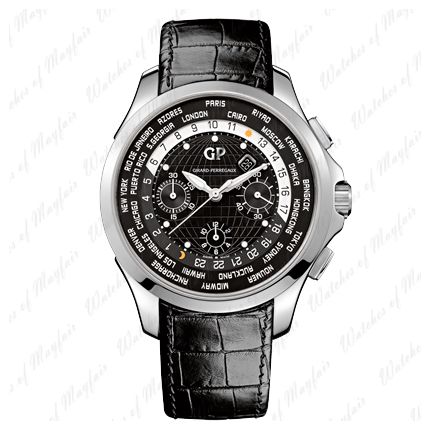 49700-11-631-BB6B | Girard-Perregaux Traveller WW.TC watch. Buy Online