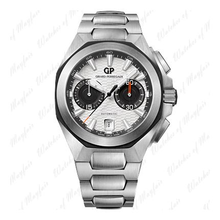 49970-11-133-11A | Girard-Perregaux Chrono Hawk Steel watch. Buy Online