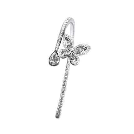 RGB266 | Buy Online Elegant Graff Butterfly White Gold Diamond Bangle