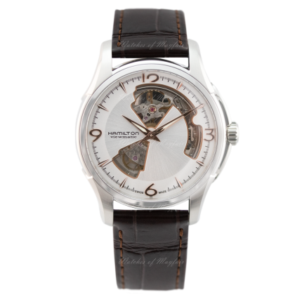 H32565555 | Hamilton Jazzmaster Open Heart Automatic 40mm watch. Buy Online