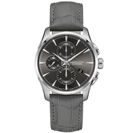 H32586881 | Hamilton Jazzmaster Auto Chrono 42 mm watch. Buy Online