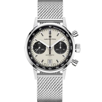 H38416111 | Hamilton American Classic Intra-Matic Auto Chrono 40 mm watch. Buy Online