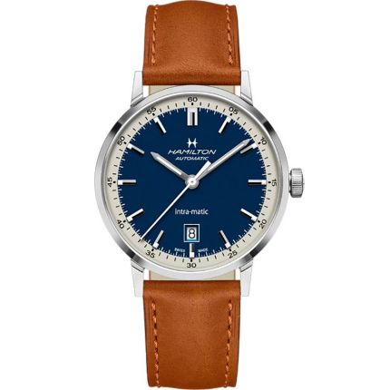 H38425540 | Hamilton American Classic Intra-Matic Auto 40 mm watch. Buy Online