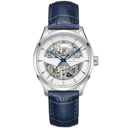 H42535610 | Hamilton Jazzmaster Skeleton Auto 40 mm watch. Buy Online