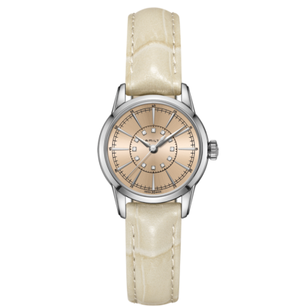 H40311821 | Hamilton American Сlassic RailRoad Lady Quartz 28mm watch. Buy Online